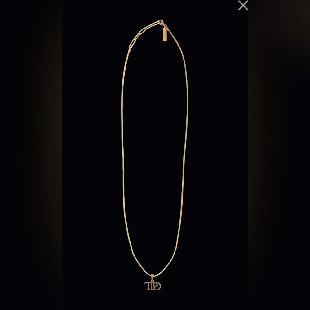 Taylor Swift Tortured Poets Department Necklace - Picture 7 of 8